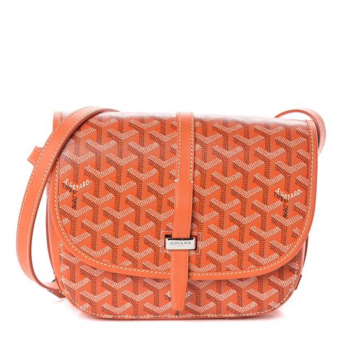 goyard belvedere orange|Goyard belvedere mm price.